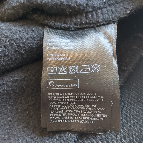 H&M Black Crew Neck Sweater With Puff Sleeves - Picture 5 of 5